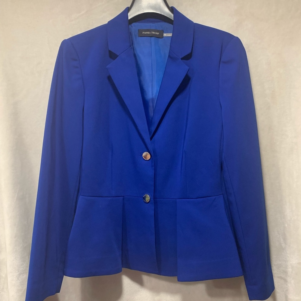 Ivanka Trump blazer royal blue size 8 2 available